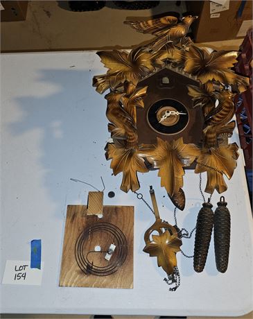 German Wood Regula Coo-Coo Clock