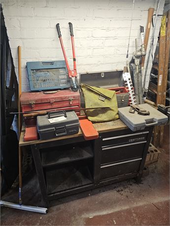 Tool Cleanout: Tool Bench, Sockets, Saws, Tool Boxes & More