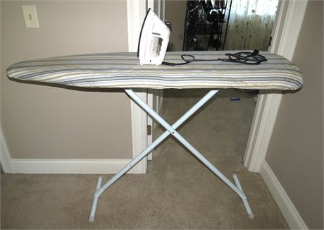 Ironing Board, Sunbeam Iron