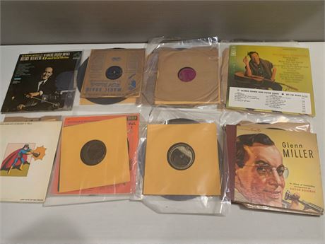 Henry Mancini, Glenn Miller, Al Jolson Record Lot