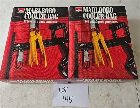 Marlboro 1995 Cooler Bags Old Store Stock x2