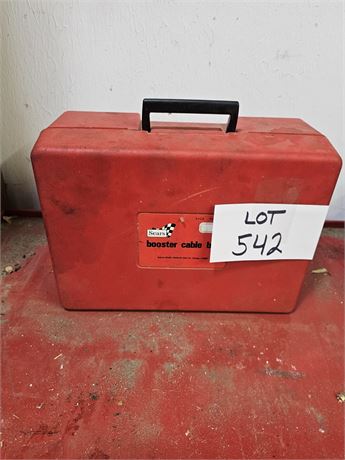 Sears Booster Cable Box