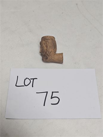 Antique Clay Tobacco Pipe