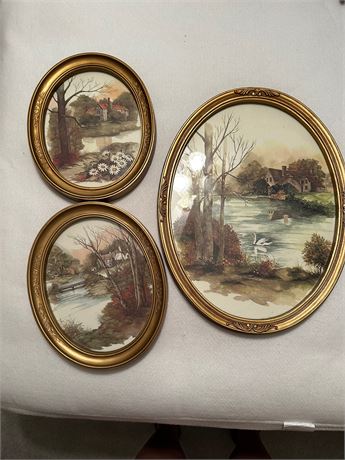 Oval Framed Art Prints