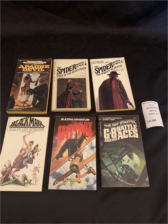 Spider Master of Men Edgar Rice Burroughs, Grant Stockbridge, Gil Kane Book Lot