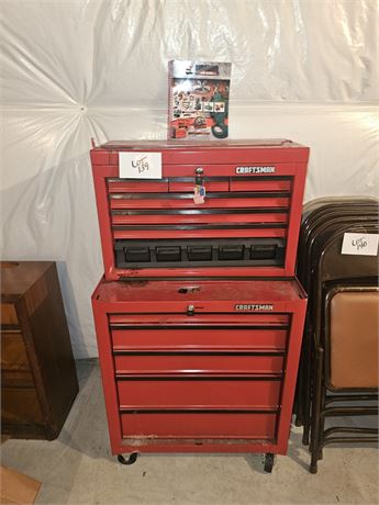 Craftsman 2 Piece Tool Chest W/Key
