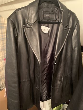 Vintage Avanti Leather Coat