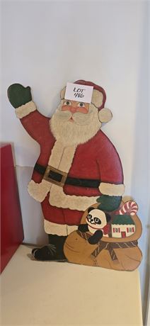 Vintage HP Santa & Toys