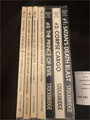 Grant Stockbridge Book Lot of 7