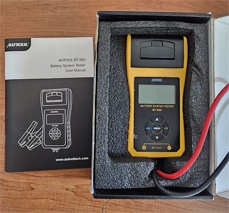 AUTOOL BT 660 Battery Conductance Tester