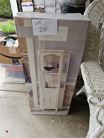 Vintage Romance Armoire Cabinet in Box