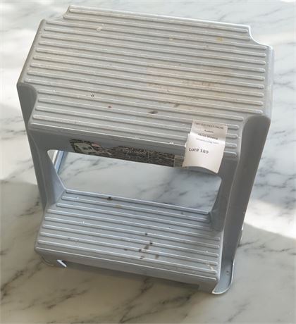 2 Step Plastic Step Stool