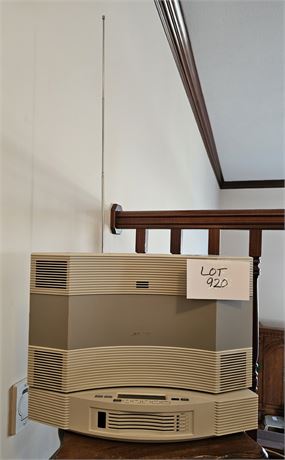 Bose Acoustic Wave Machine System Model CD-3000