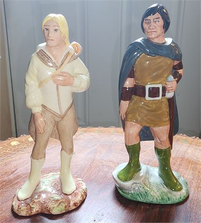 Royal Doulton Aragorn, Legolas Figurines