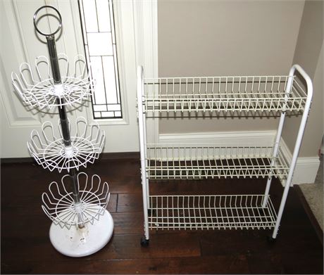 2 Shoe Racks