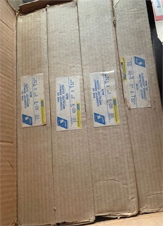Norton Metalite Cloth Abrasive Sanding Belt Lot (Approximately 40)