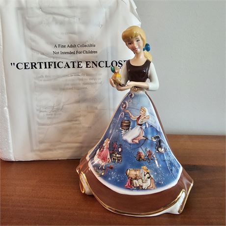 "Cinderella's Dream"~Heirloom Porcelain Bell Collection w/COA