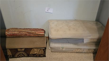 Closet Cleanout: Different Size Rugs, Queen Sheets & More