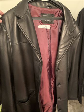 Vintage Adler Collection Leather Coat