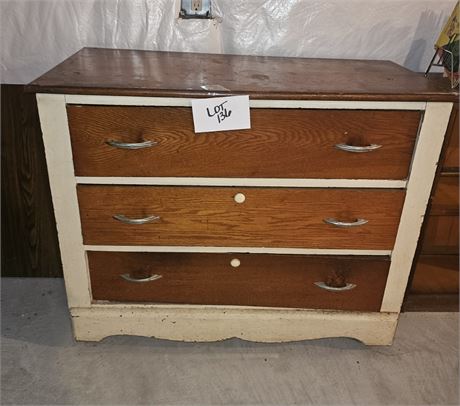 Vintage Wood Dresser