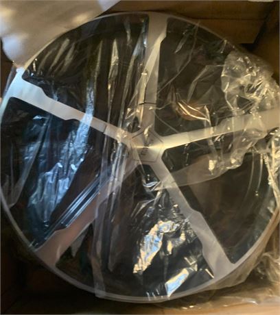 American Racing Wheel Rim W/5-Spoke Design & Black Machined Finish