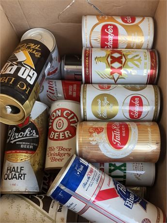 Vintage Beer Van Lot (Empty)