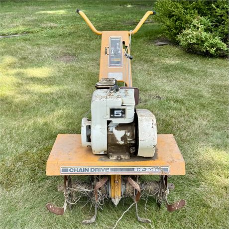 Craftsman by Briggs Stratton 5HP 206cc Chain Drive Garden Tiller