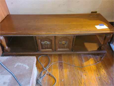 Wood Coffee Table with Storage