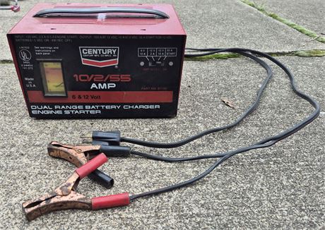 Century Battery Charger Engine Starter