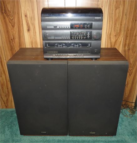 Magnavox Stereo/Record Player, Fisher Speakers