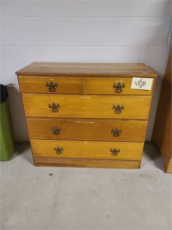 Vintage Wood Dresser