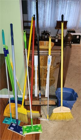 Brooms, Mops, etc