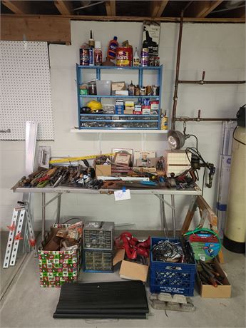 Tool Cleanout:Hand Tools/Hammers/Saws/Dunlap Plans/Hardware/Supplies & More