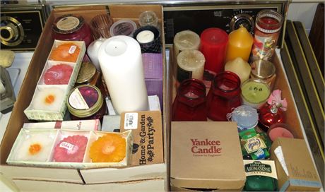 Large Lot of Candles