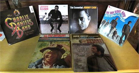 Assorted Country Music Albums