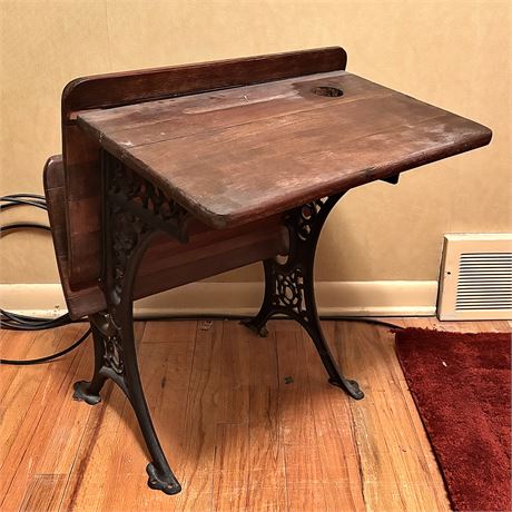 Antique Orion 1887 School Desk