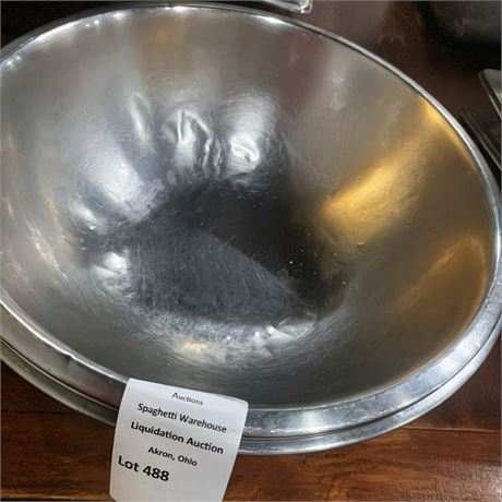 Stainless Steel Mixing Bowl Lot of 4