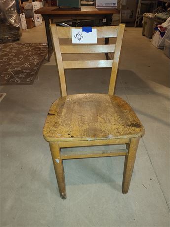 Wood Student Chair