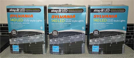 3 Packs of Icicle Style Lights
