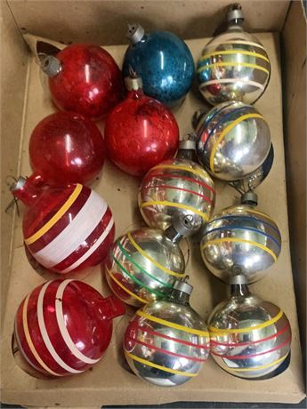 Santa Novelties, Inc. Vintage Glass Ornaments