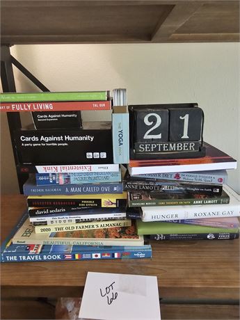 Mixed Book & Calender Lot