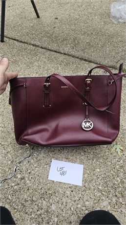 Michael Kors Burgandy Ladies Handbag