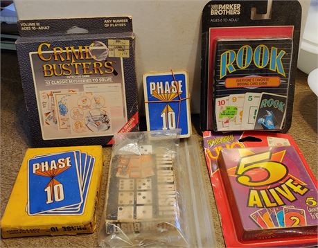 New & Used Vintage Card Games