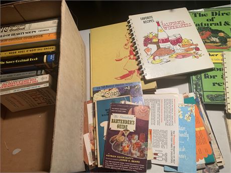 Vintage/Antique Cookbook & Culinary Cook Lot