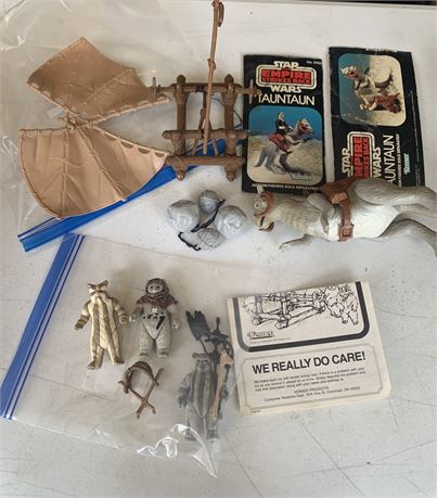 The Empire Strikes Back Tauntaun Toy, Catapult From the Ewok Battle Wagon & More