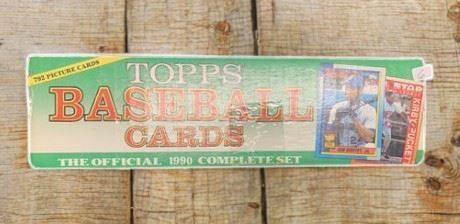 1990 Topps Baseball Card Box Set