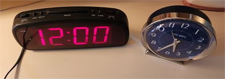 2~ Working Alarm Clocks