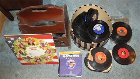 Assorted Records, Mostly 45's