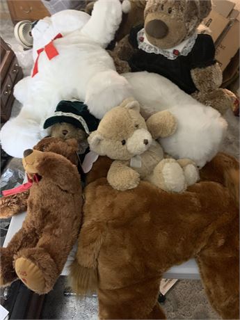 Stuffed Animal/Plush Lot Of Adorable Toy Teddy Bears