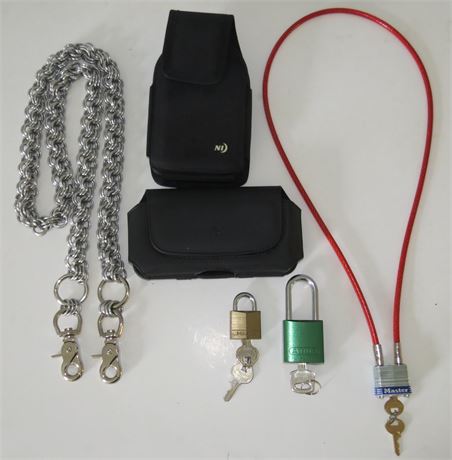 Locks, Chain, Cases